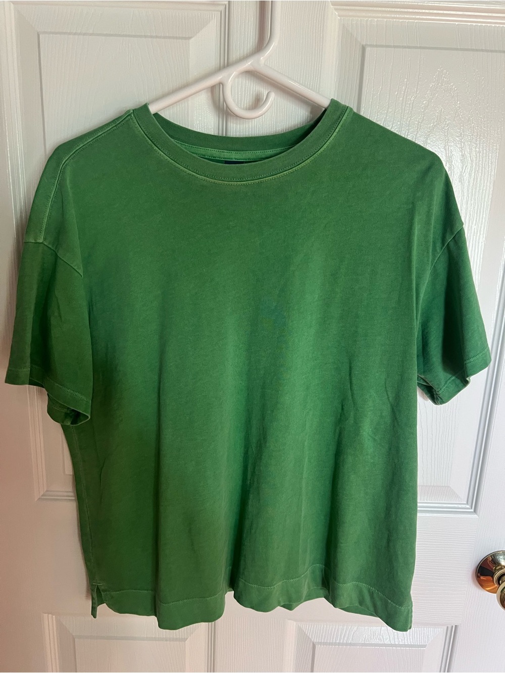 Old Navy Green Short-Sleeve Crewneck Tee